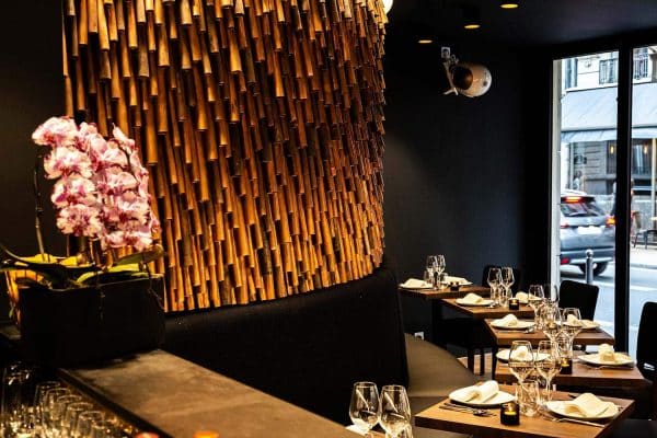 La salle du restaurant Moom Mam vous propose une décoration originale et tendance